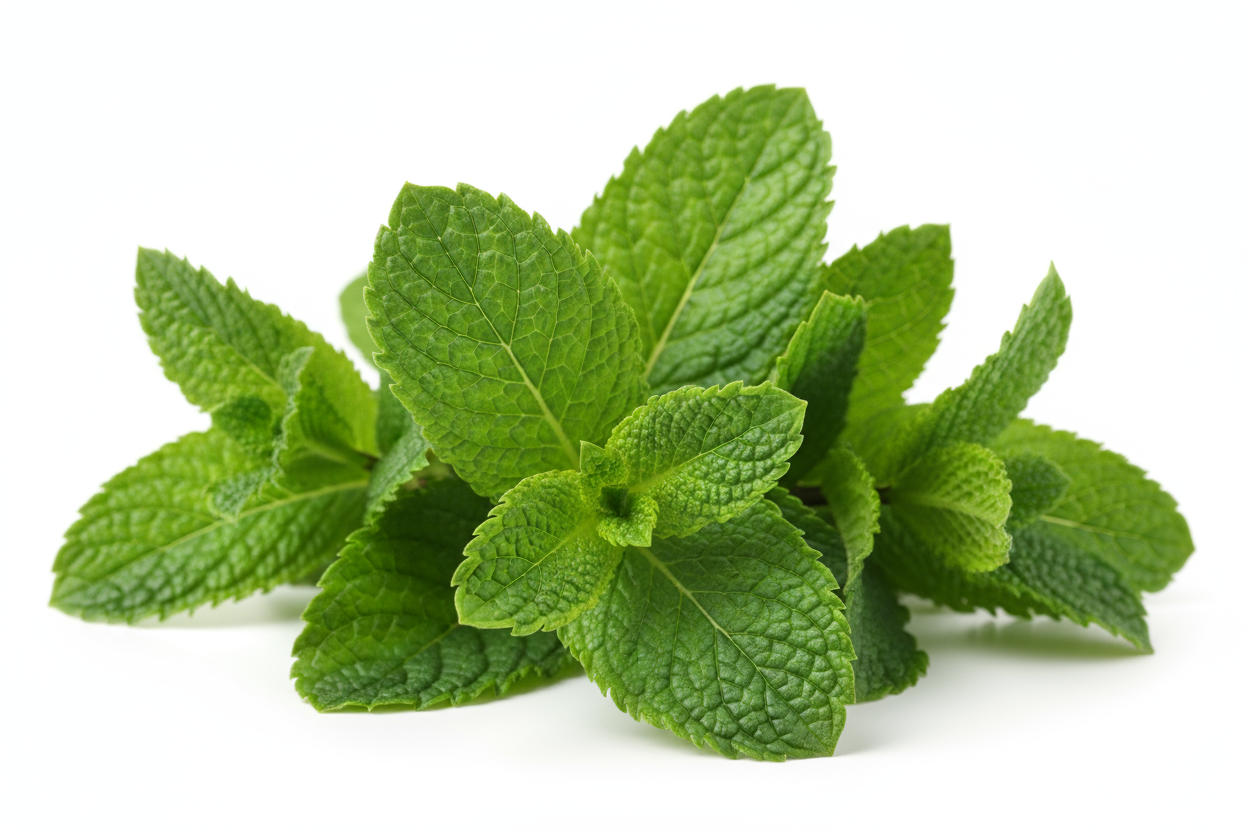 generate an image of peppermint leaf make it look professional 