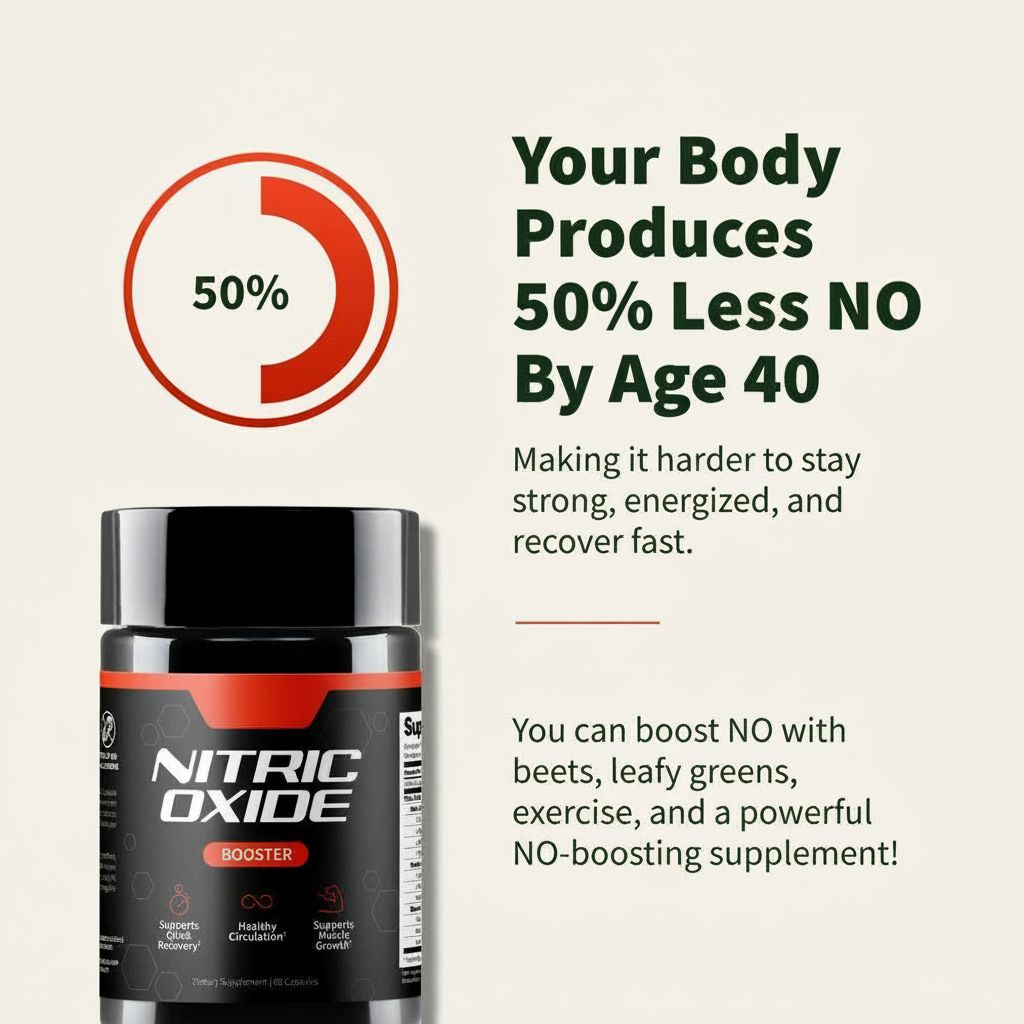Nitric Oxide Booster - 60 Capsules